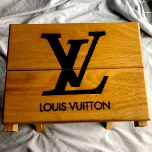 Custom Louis Vuitton stool
